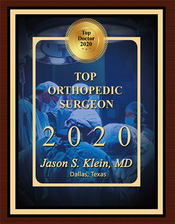 Dr. Jason Klein named as Top Orthopedic Surgeon 2020