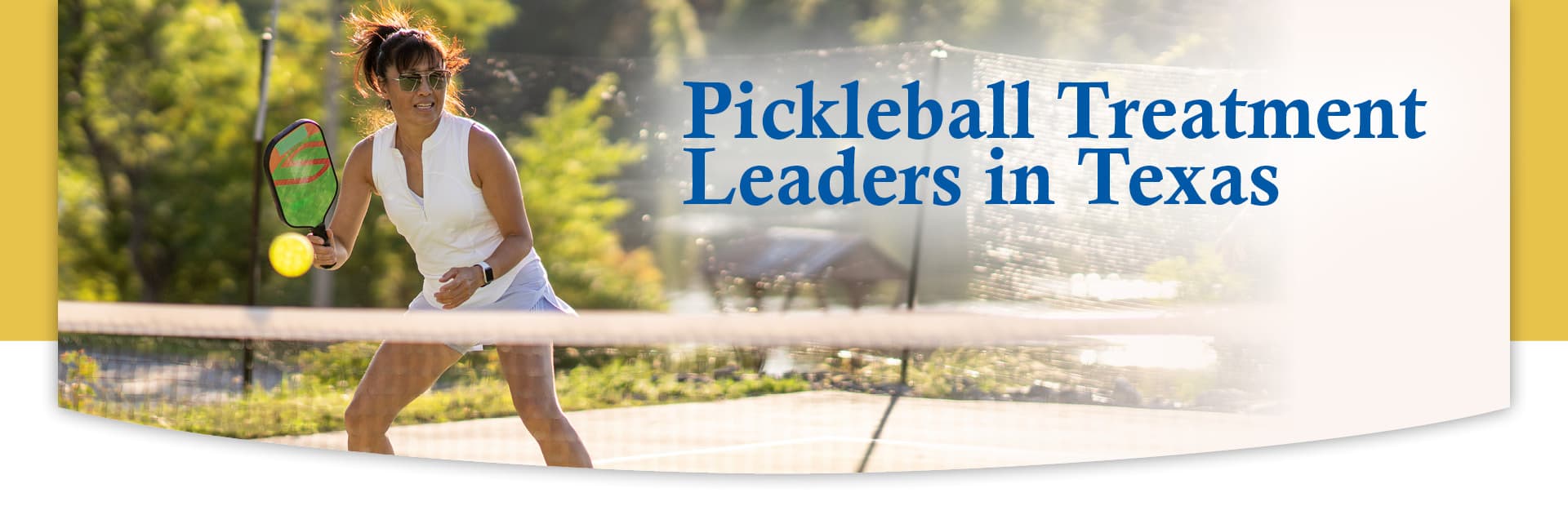 woman playing pickleball